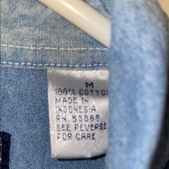 IOU Light Blue Denim Shirt - Picture 6 of 10